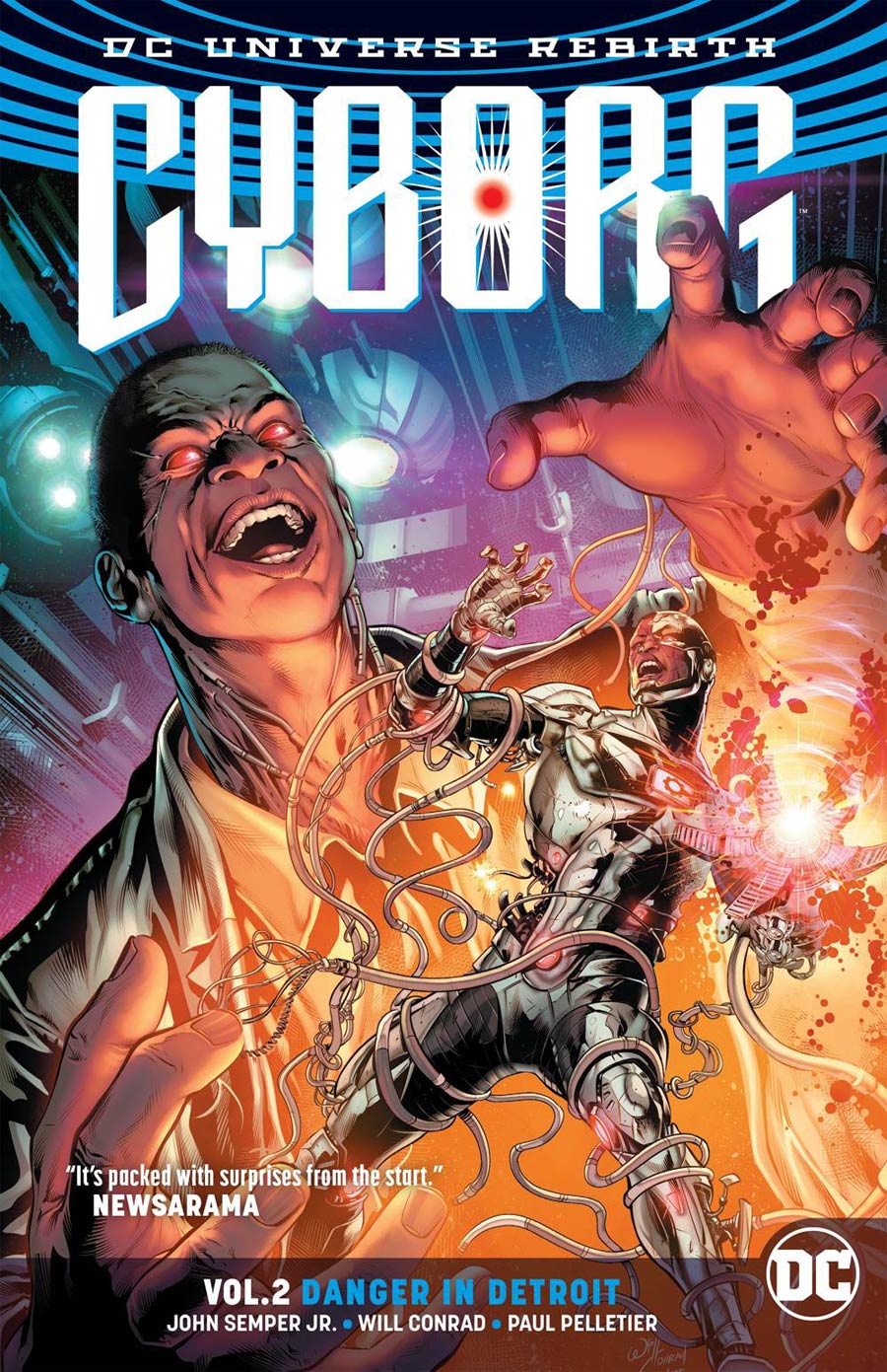 Cyborg (Rebirth) Vol 2 Danger In Detroit TP