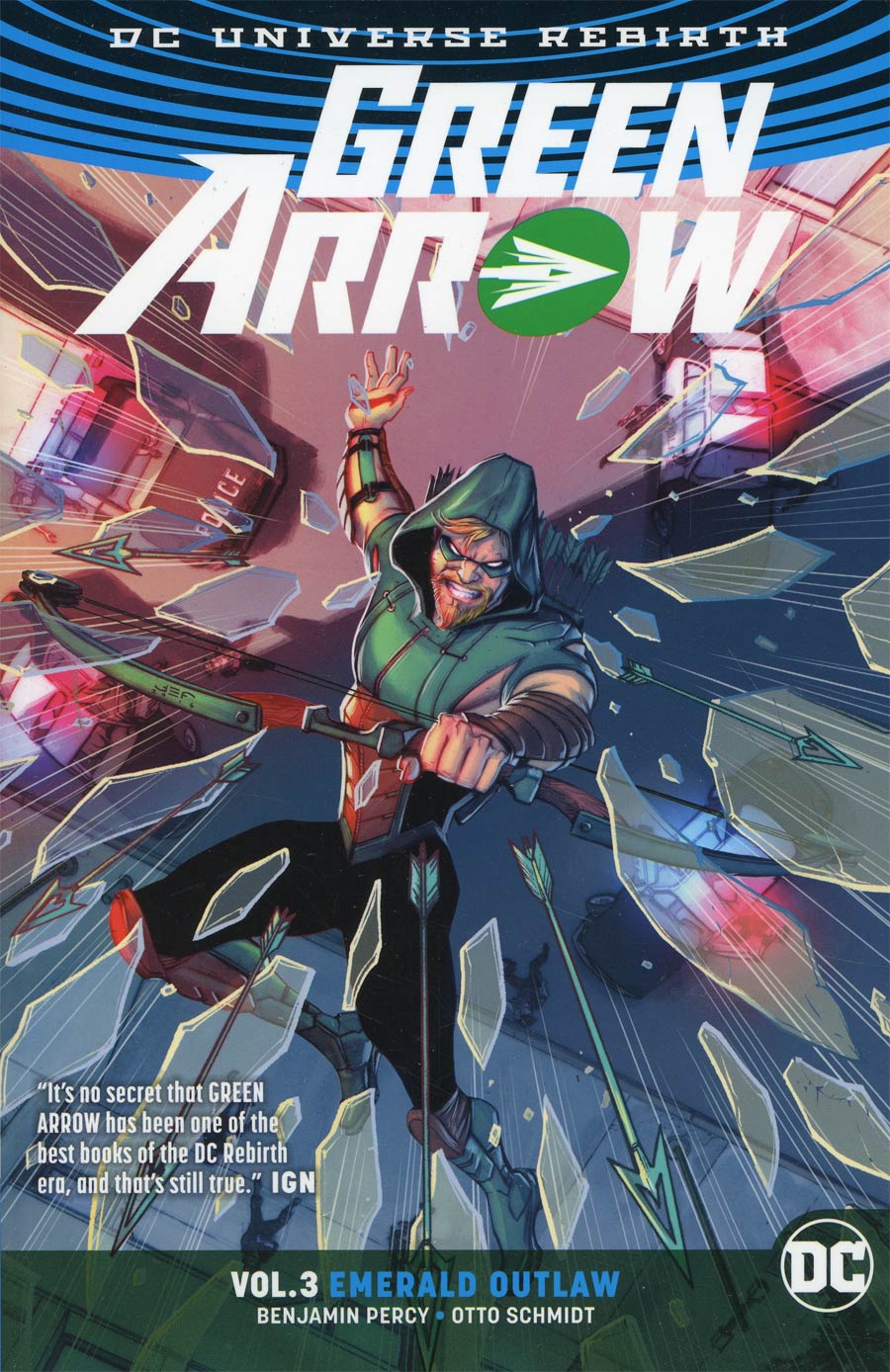 Green Arrow (Rebirth) Vol 3 Emerald Outlaw TP