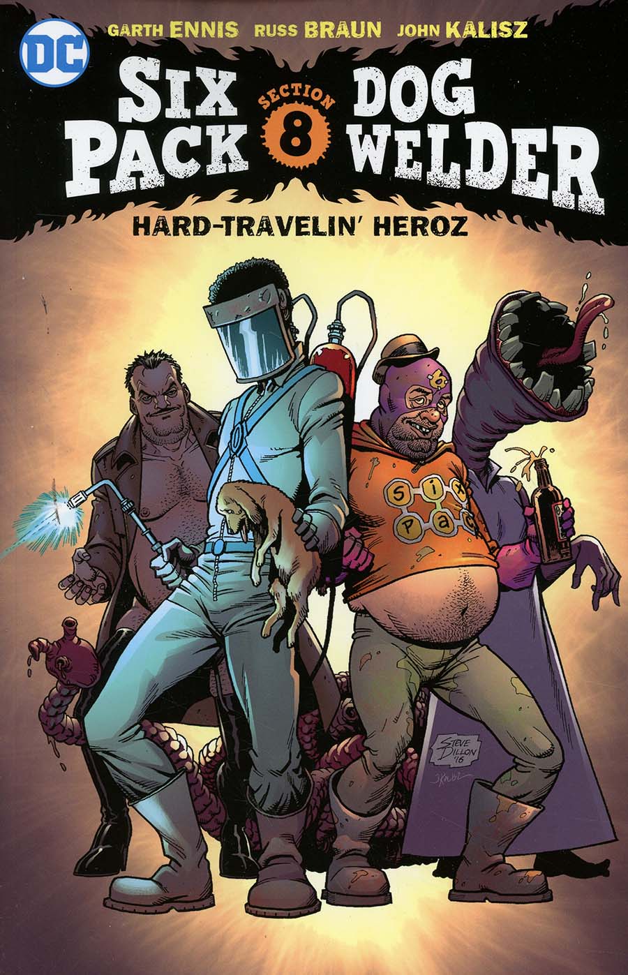 Sixpack And Dogwelder Hard-Travelin Heroz TP (New 52)