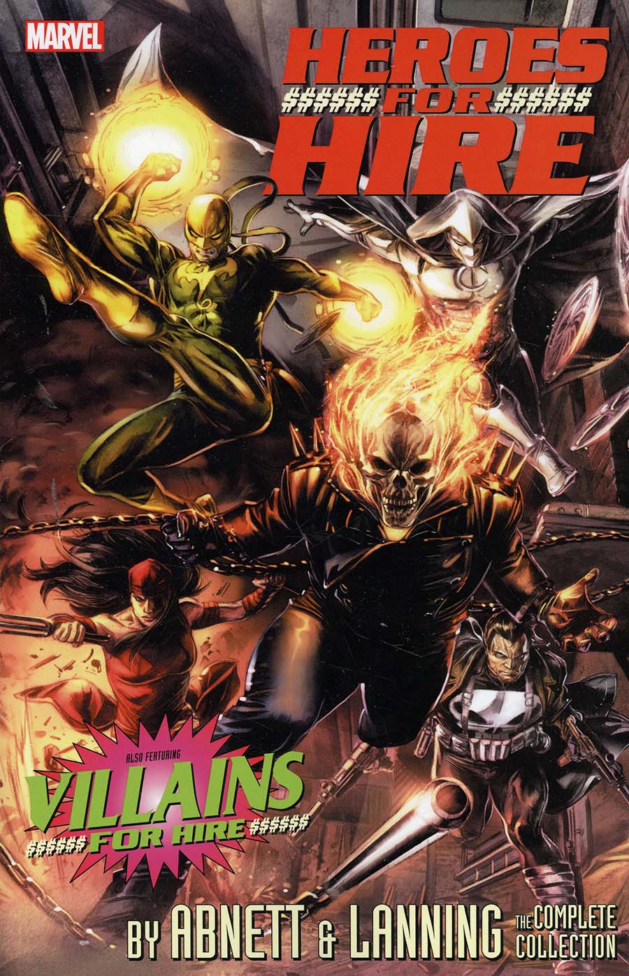 Heroes For Hire By Dan Abnett & Andy Lanning Complete Collection TP
