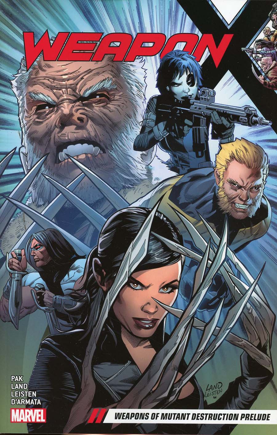 Weapon X (2017) Vol 1 Weapons Of Mutant Destruction Prelude TP