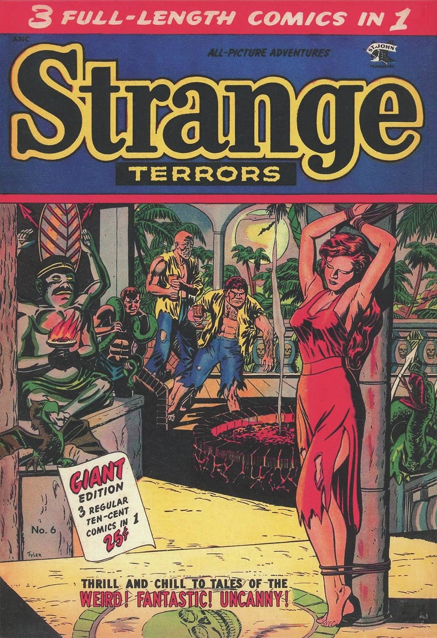 Pre-Code Classics Strange Terrors Vol 2 HC Slipcase Edition