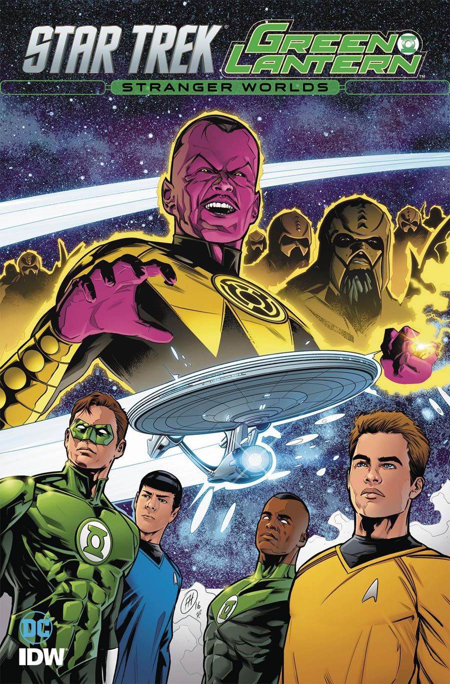 Star Trek Green Lantern Vol 2 Stranger Worlds TP