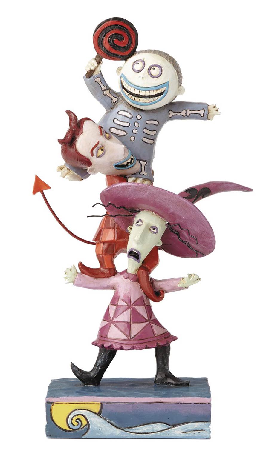 Disney Traditions Nightmare Before Christmas Lock Shock And Barrel 2 Figurine