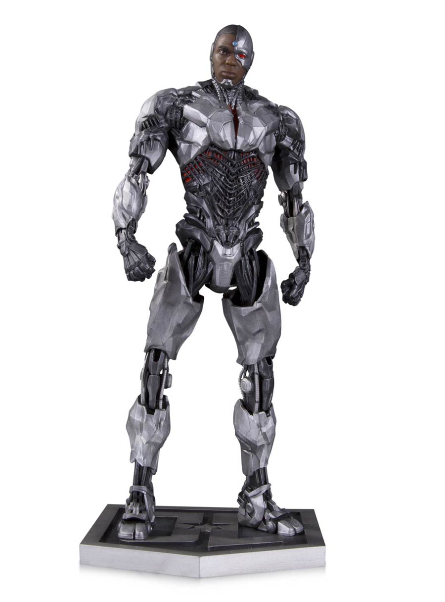 Justice League Movie Cyborg Statue