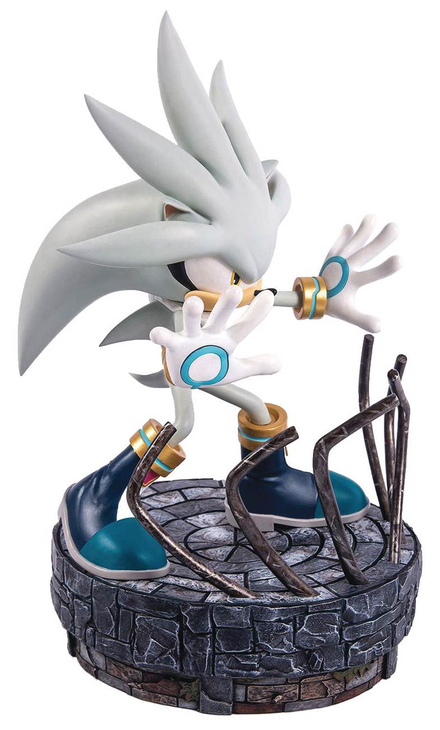 Sonic The Hedgehog Silver The Hedgehog Statue