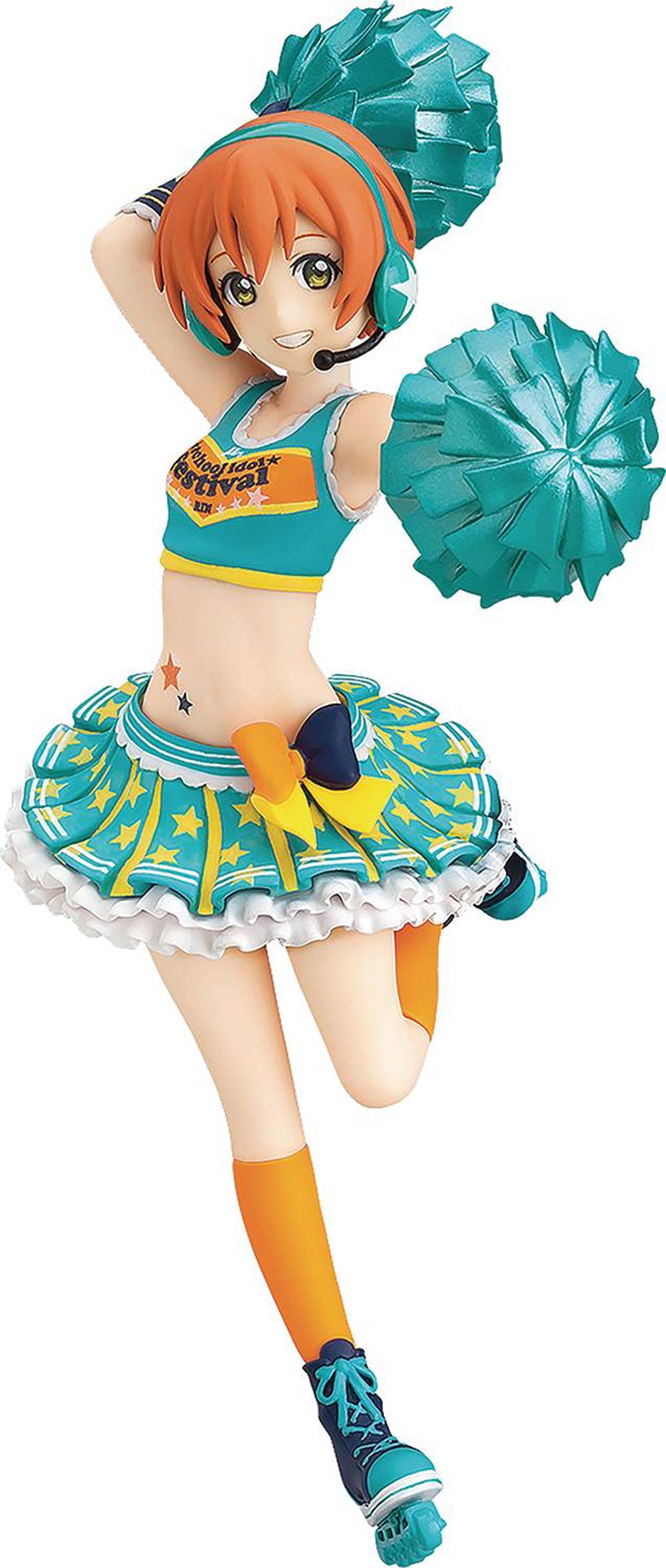 Love Live Rin Hoshizora Cheerleader FigFix PVC Figure