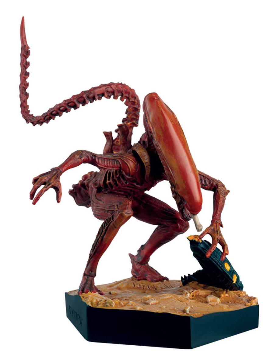 Alien & Predator Figurine Collection #15 Red Xenomorph From Aliens Genocide