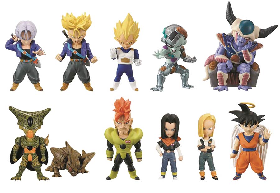 Dragon Ball Z World Collectible Figure Cell Saga Figure Blind Mystery Box Display