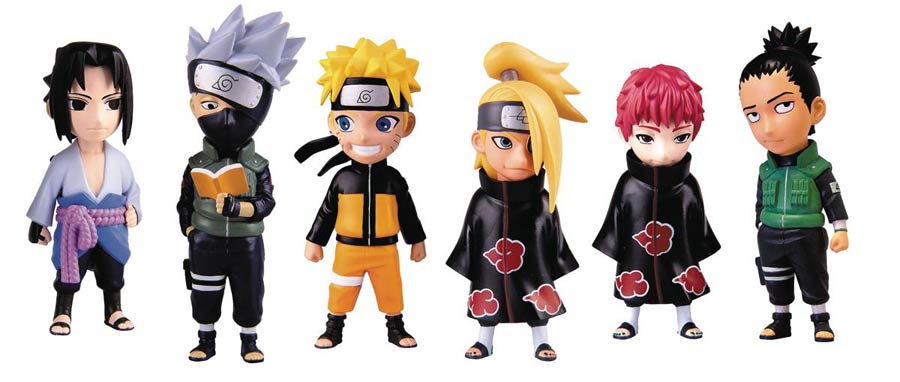 Naruto Shippuden Mininja 4-Inch Series 1 Blind Mystery Box Display