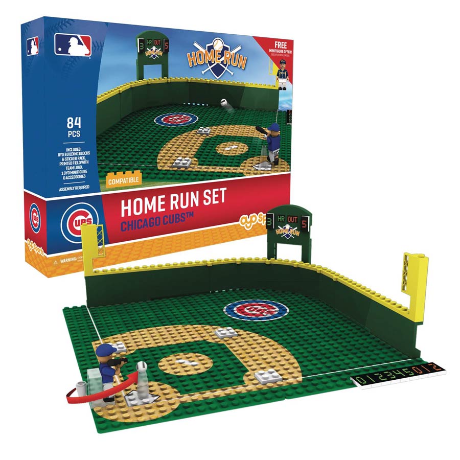 Oyo MLB Home Run Playset Chicago Cubs Midtown Comics
