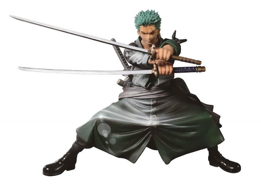One Piece Scultures Big Zoukeio Shining Zoro Figure