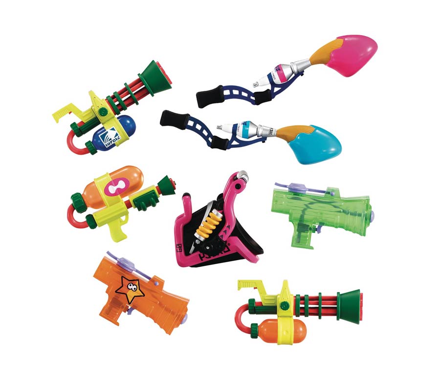 Splatoon Weapons Collection #2 - Box Of 8 Blind Mystery Boxes