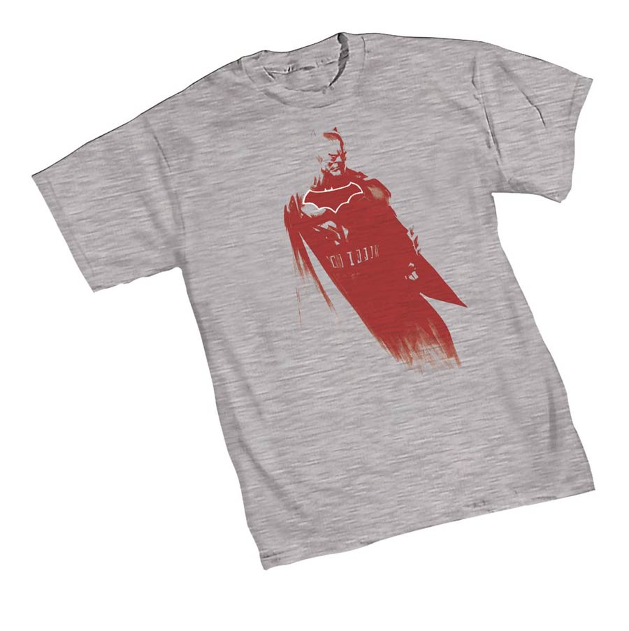 Batman Red T-Shirt Large