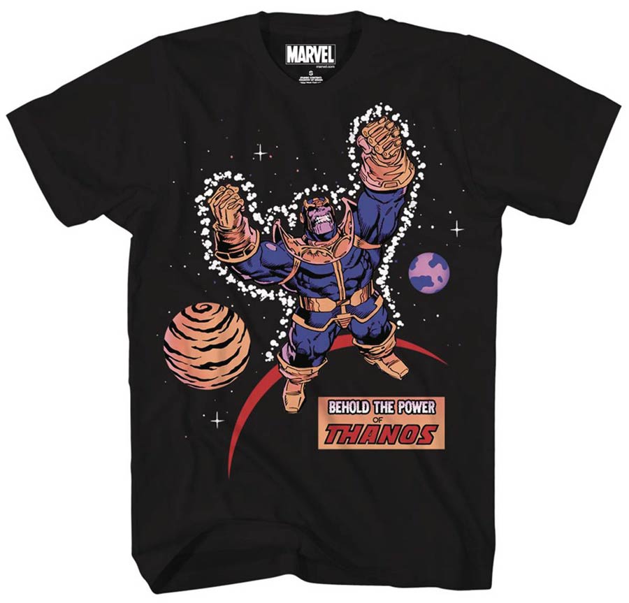 Marvel A Titan Risen Black T-Shirt Large