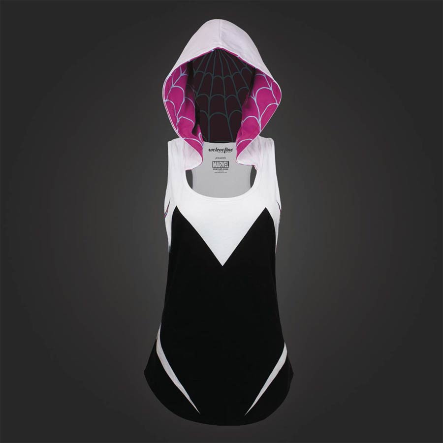 Marvel I Am Spider-Gwen Hooded Tank Medium