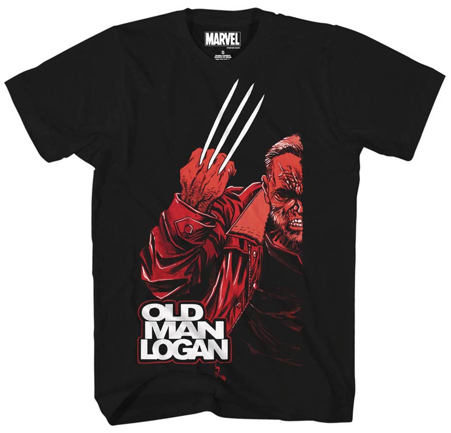 Marvel Three Reasons Black T-Shirt Large