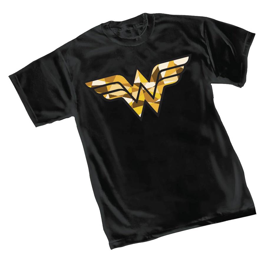 Wonder Woman Cubed Symbol T-Shirt Large
