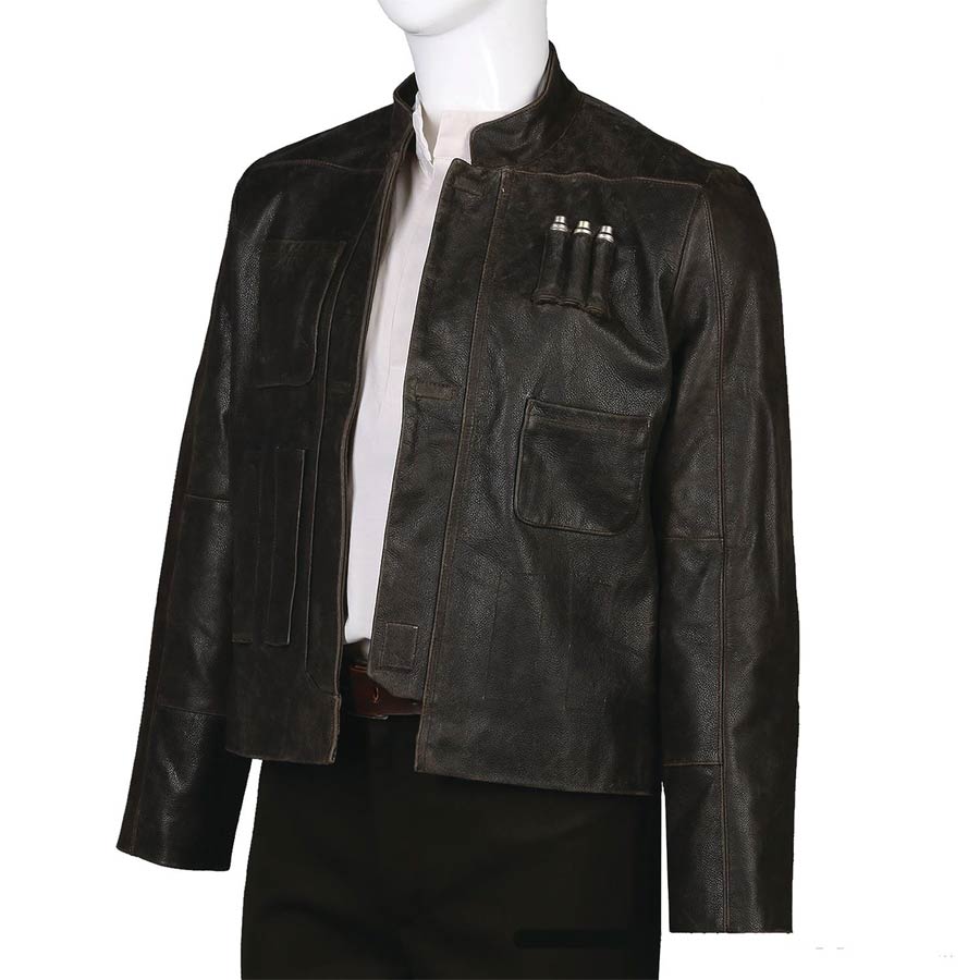 Star Wars Episode VII The Force Awakens Han Solo Replica Jacket Large