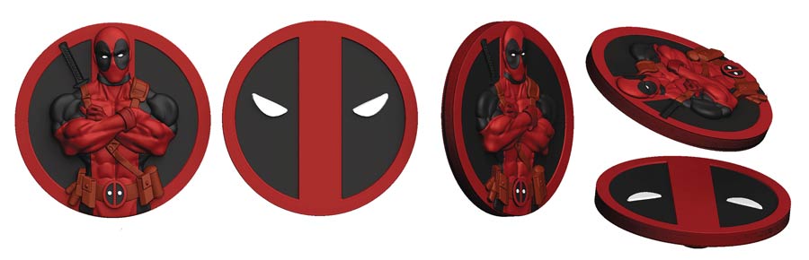 Deadpool Keychain - Logo