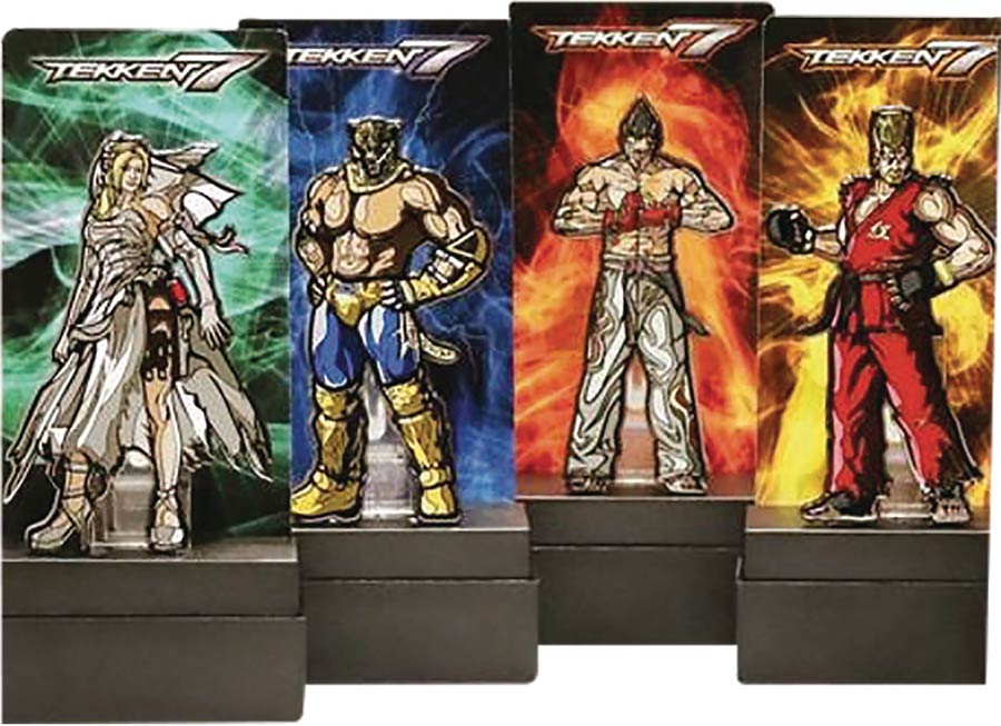 FiGPiN Tekken 7 Enamel Figure Pin Wave 1 12-Piece Assortment Case