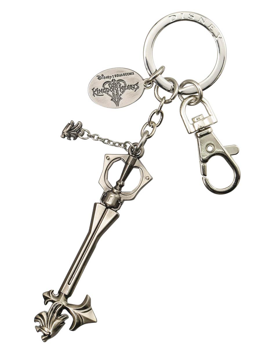 Kingdom Hearts Sleeping Lion Keyblade Pewter Keyring 6-Piece Bag