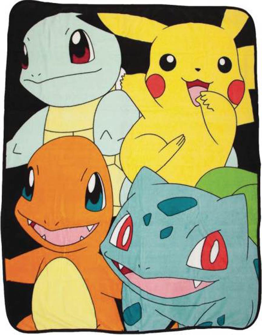 Pokemon Throw Blanket - Multi-Character