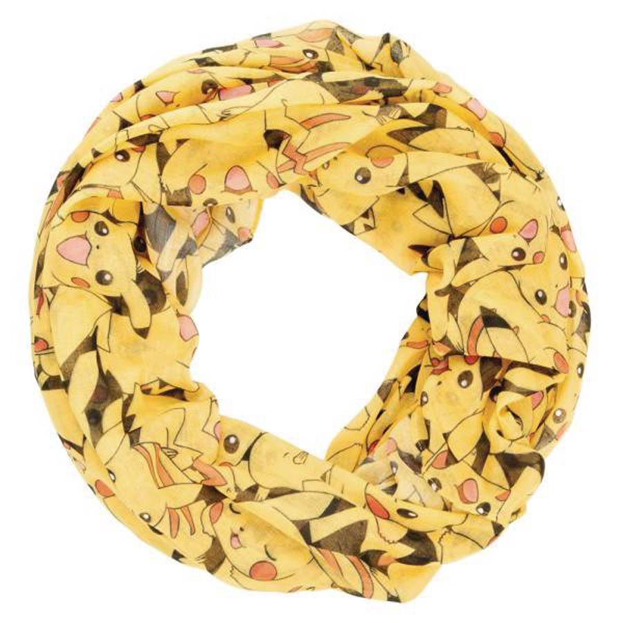 Pokemon Toss Print Infinity Scarf - Pikachu