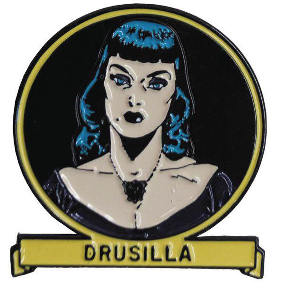 Tales From The Crypt Lapel Pin - Drusilla