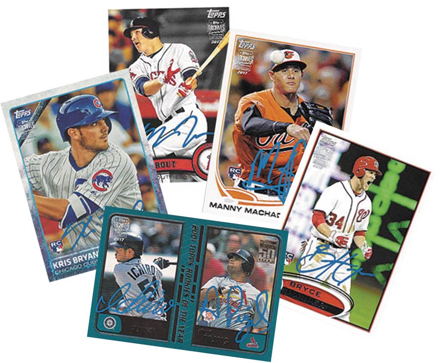 Topps 2017 Archives Signature Series Baseball Trading Cards Box