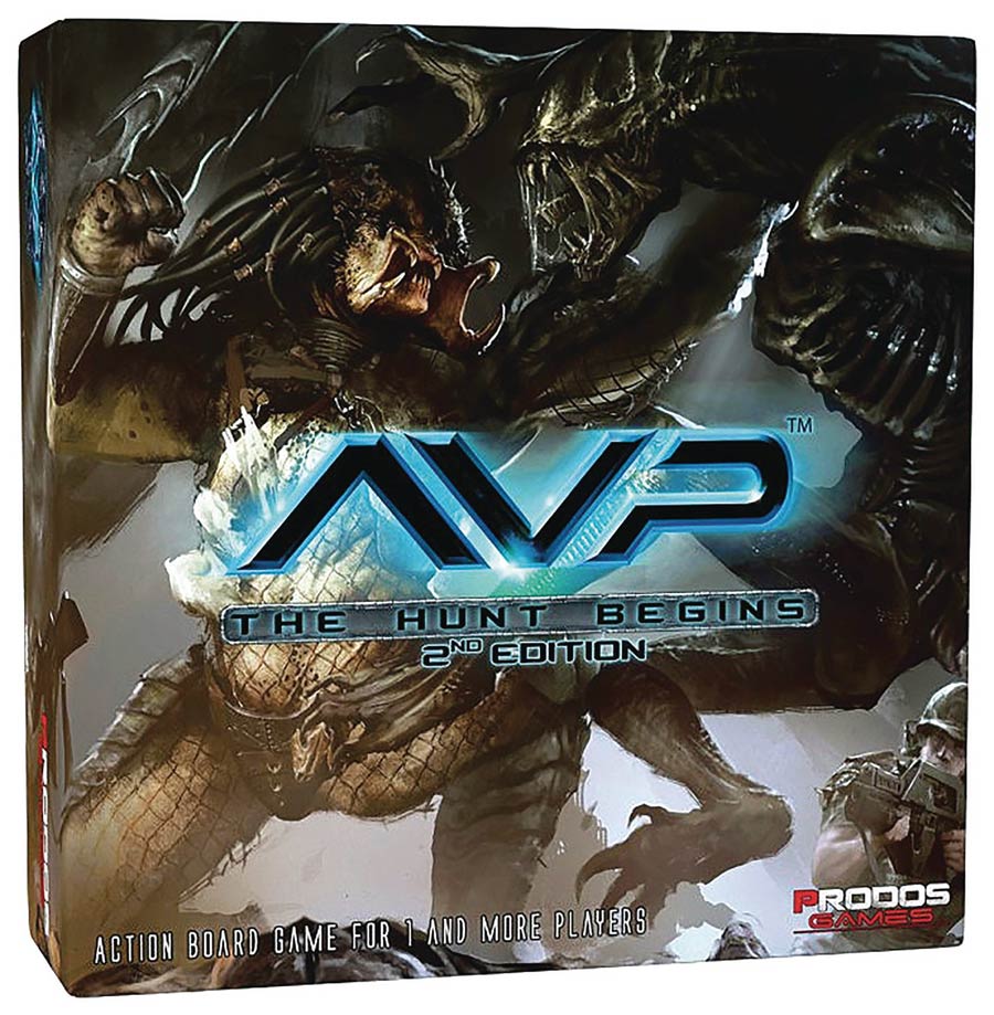 Aliens vs Predator Hunt Begins Board Game 2nd Edition
