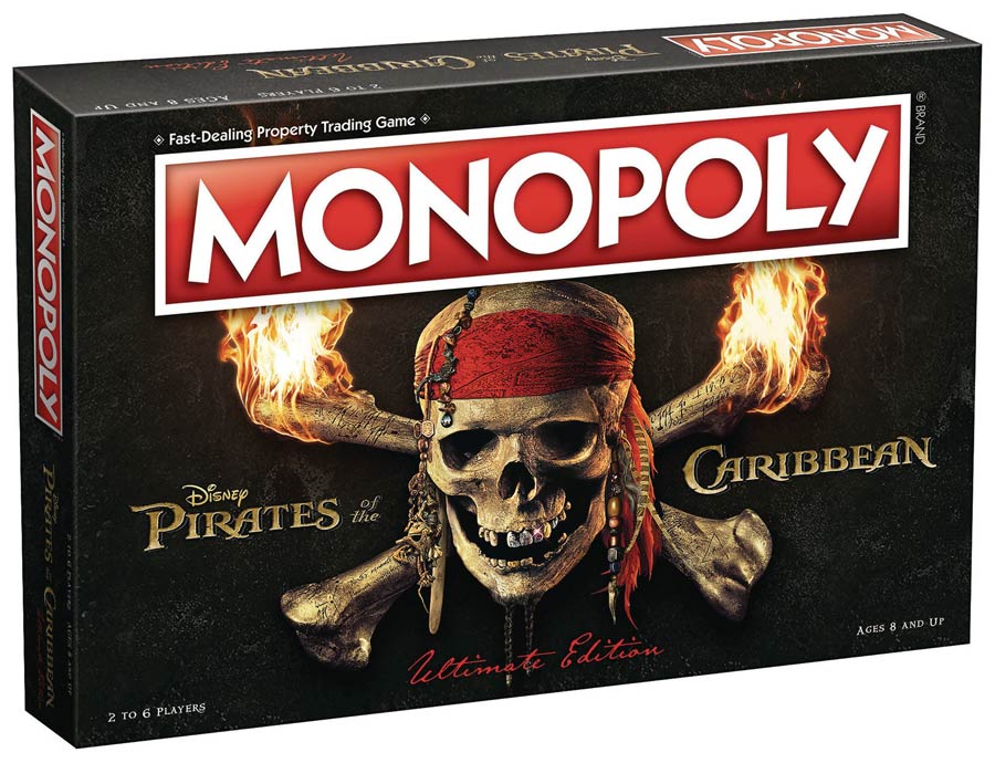 Monopoly Pirates Of The Caribbean Ultimate Edition