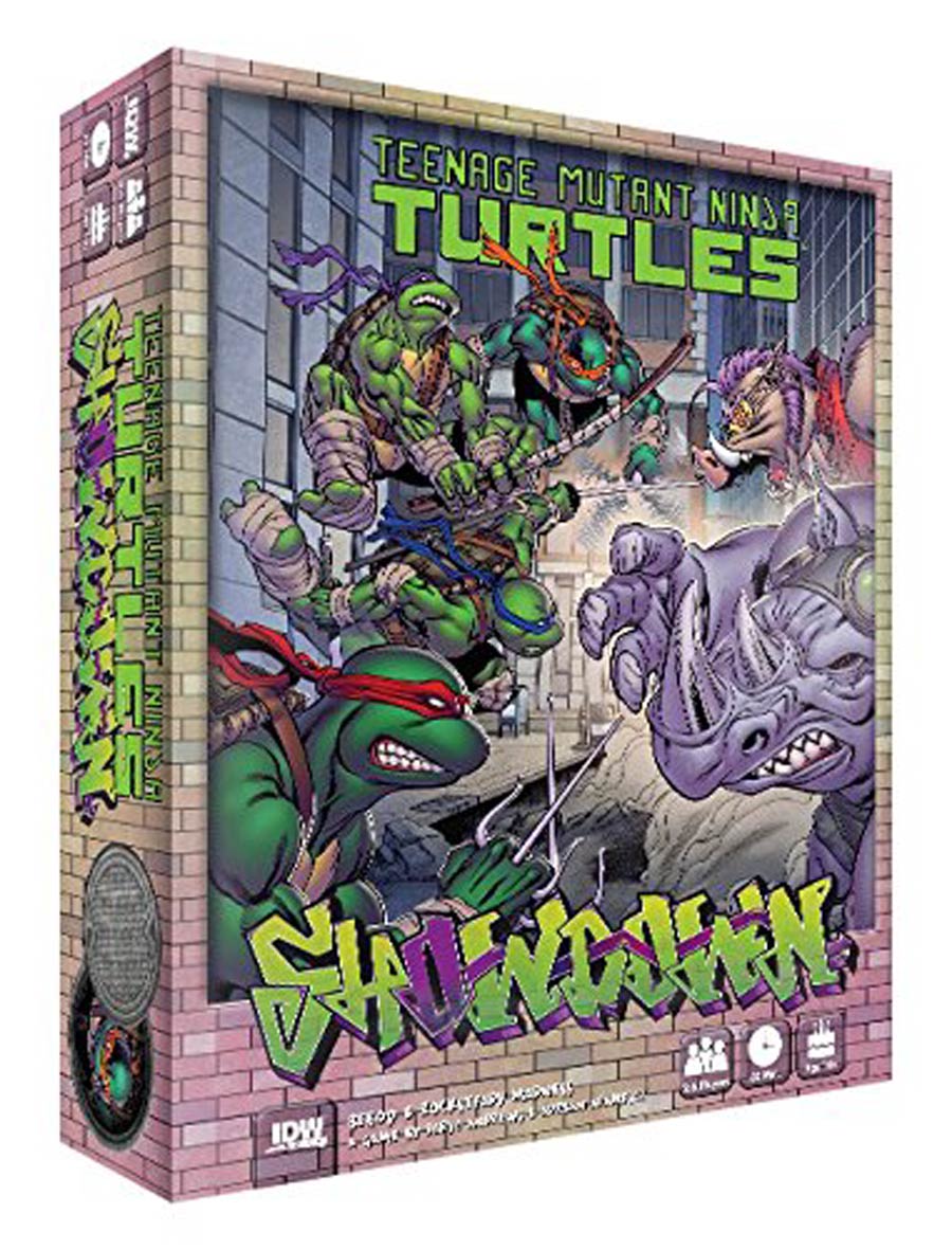 Teenage Mutant Ninja Turtles Showdown Bebop & Rocksteady Board Game