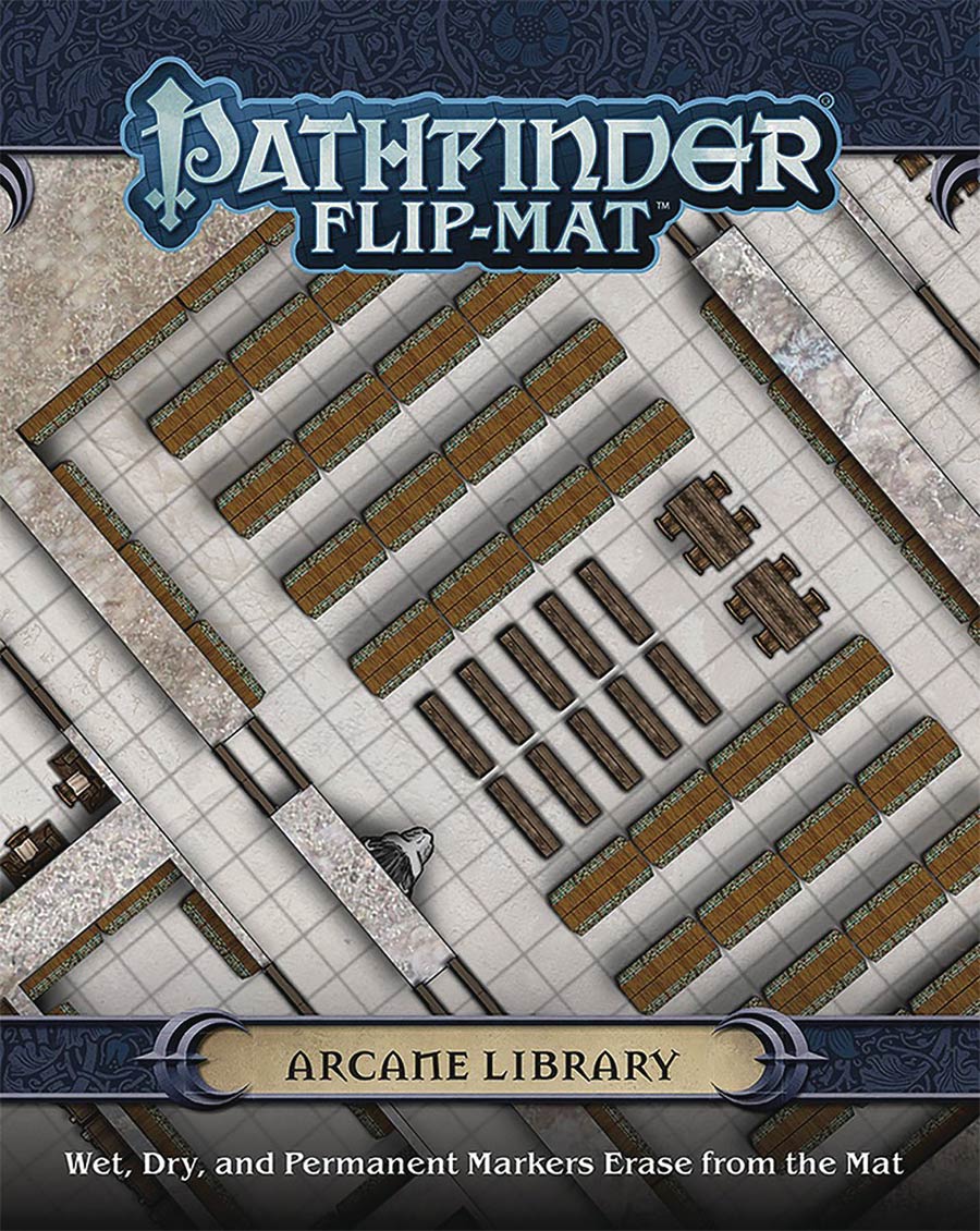 Pathfinder Flip-Mat - Arcane Library