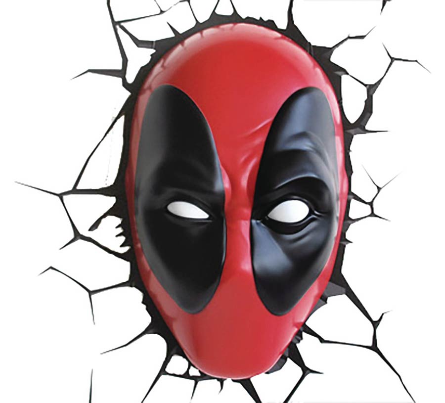 Marvel Heroes Deadpool Lil Mask Mini 3D Light Inner Case