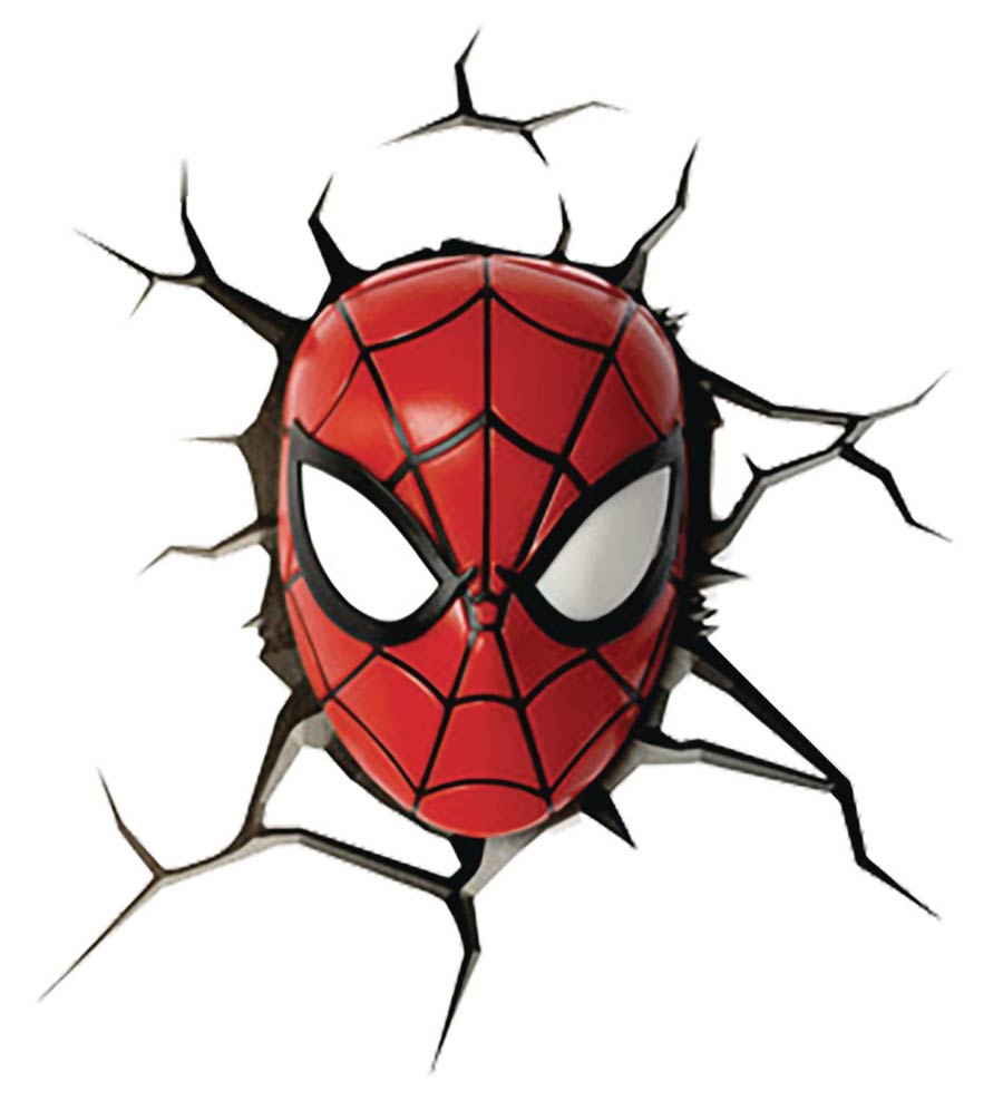 Marvel Heroes Spider-Man Lil Mask Mini 3D Light Inner Case