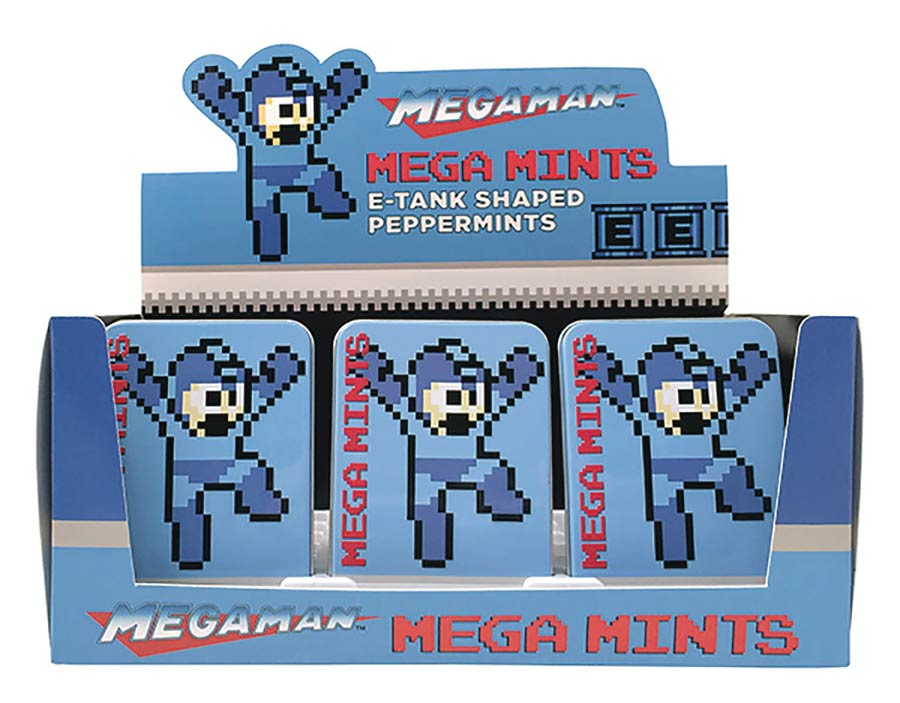 Mega Man Mega Mints Tin 18-Piece Display
