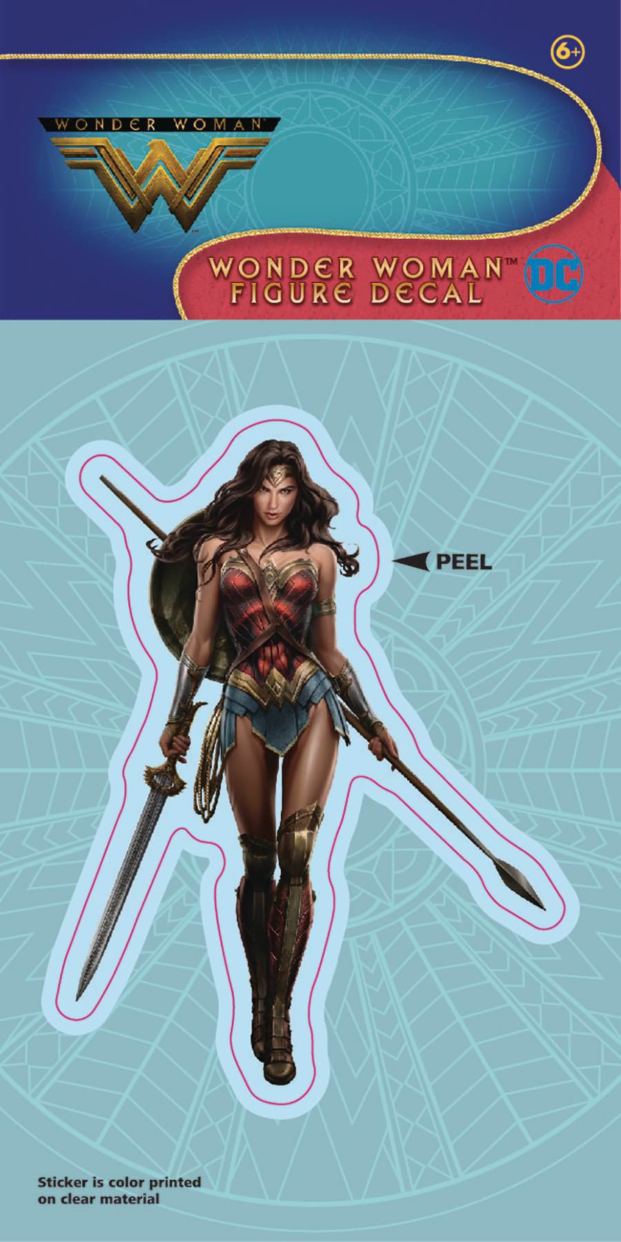 Wonder Woman Movie Decal - Figural