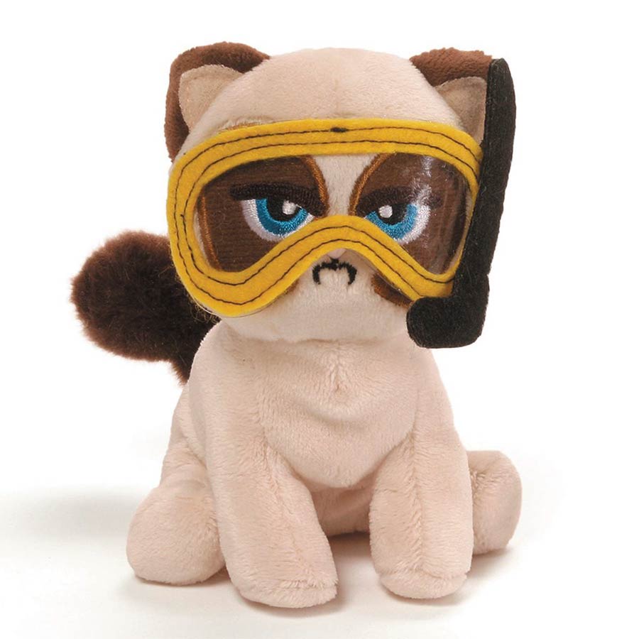 Grumpy Cat Box O Grump Plush - Grumpy Goes Fishing