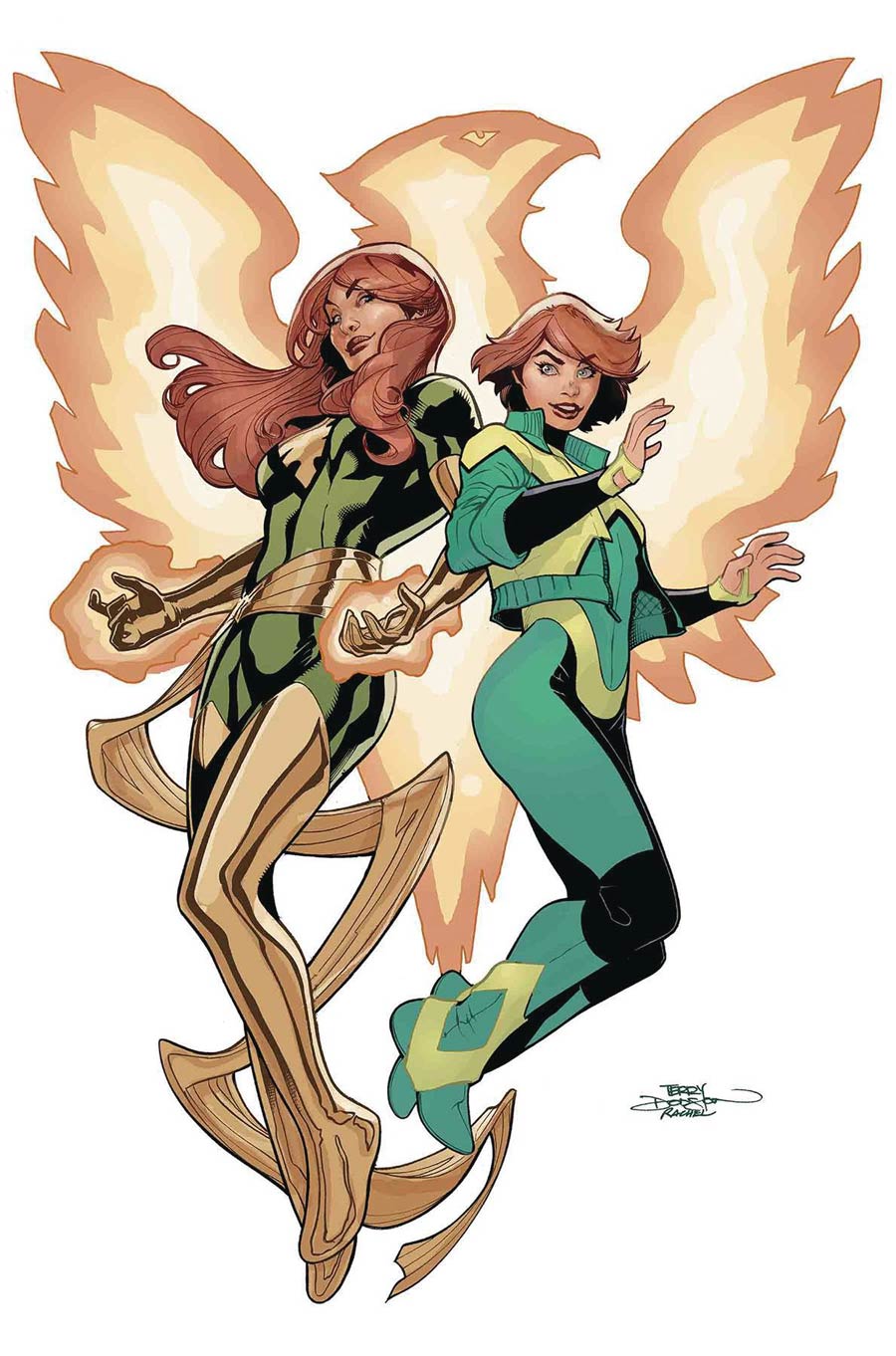 Generations Phoenix & Jean Grey By Terry Dodson Poster