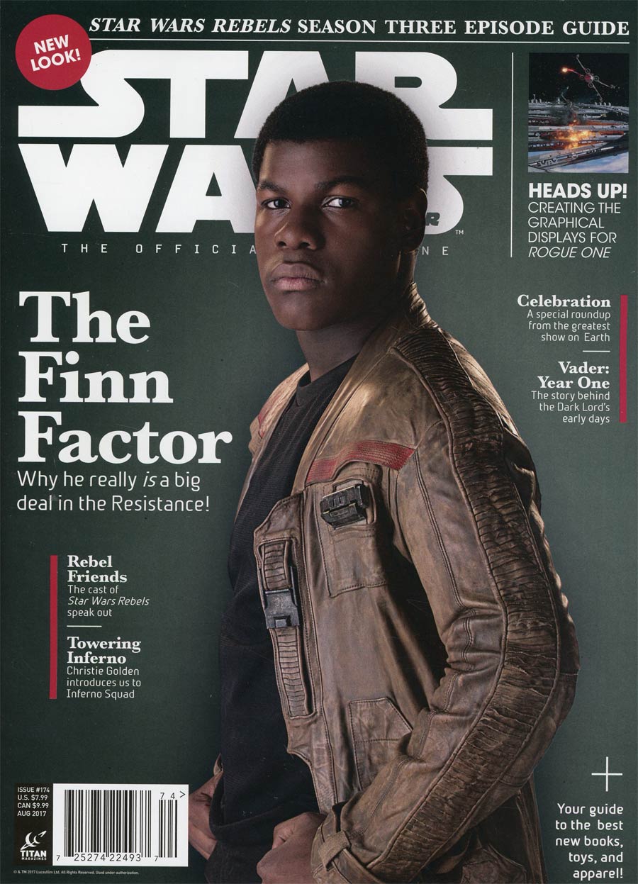 Star Wars Insider #174 August 2017 Newsstand Edition