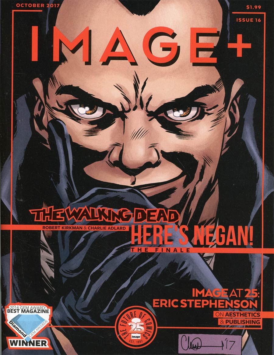 Image Plus #16 July 2017 (Walking Dead Heres Negan Part 16)