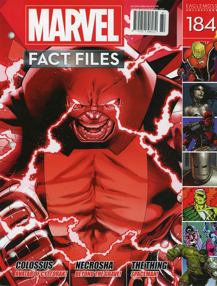 Marvel Fact Files #184