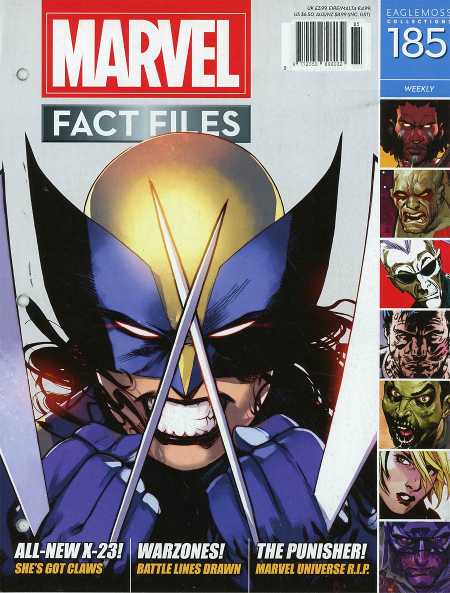Marvel Fact Files #185