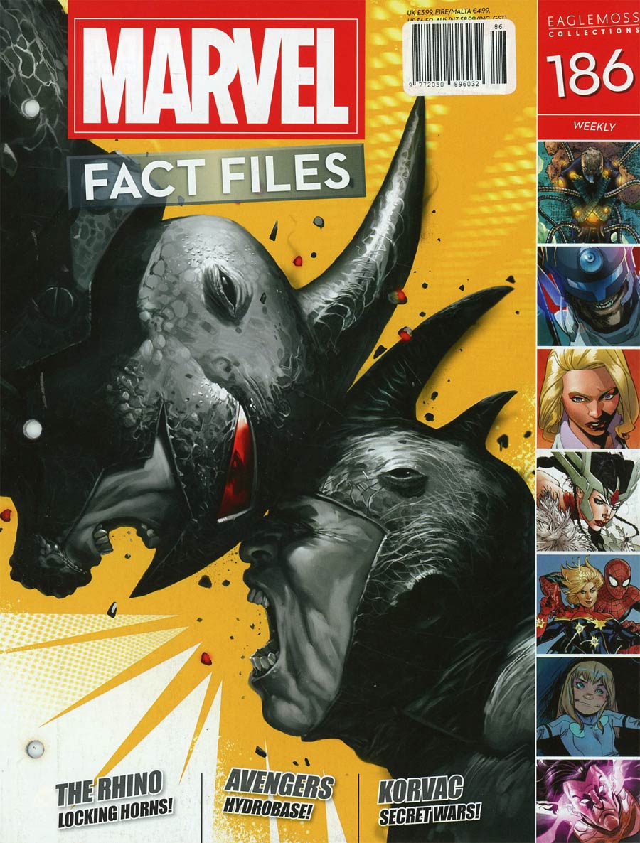 Marvel Fact Files #186