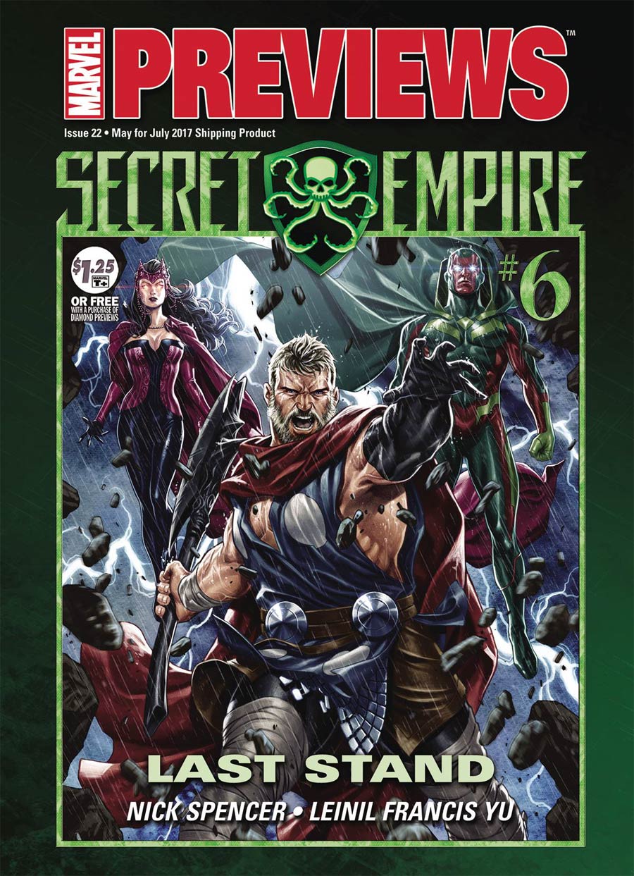 Marvel Previews Vol 3 #24 July 2017 