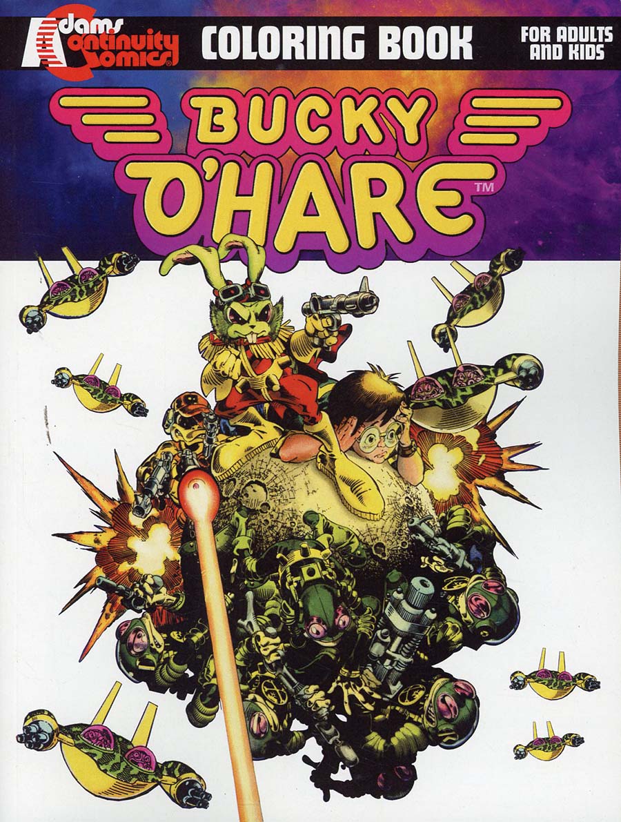 Bucky OHare Graphic Novel Coloring Book TP