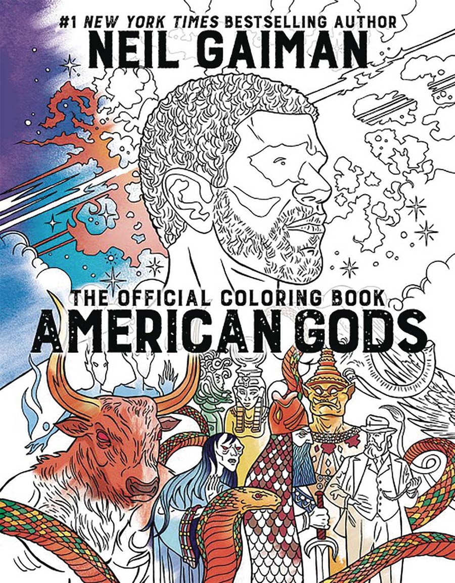 American Gods Official Coloring Book SC