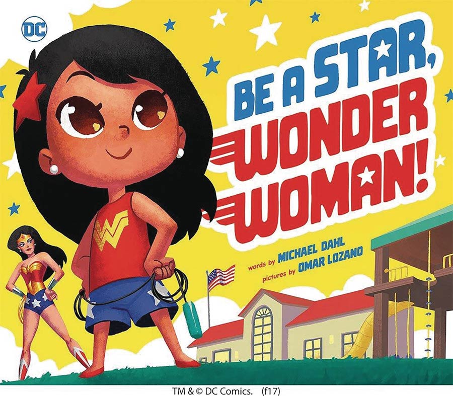 Be A Star Wonder Woman Picture Book HC