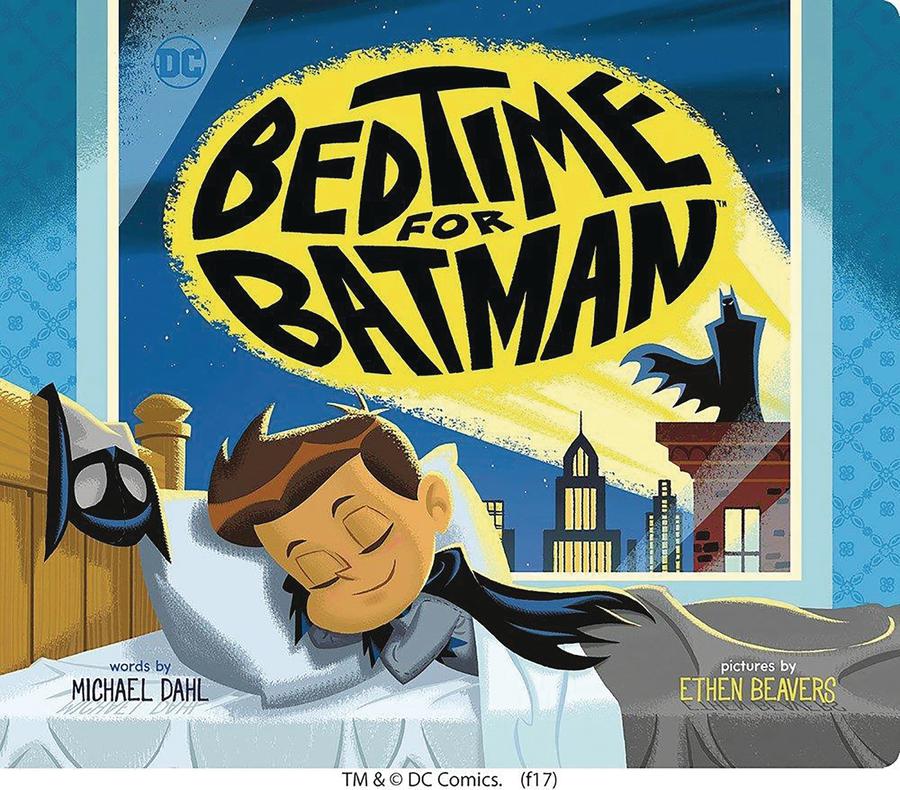 Bedtime For Batman Board Book HC